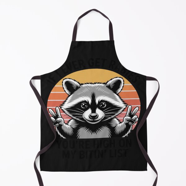 Item preview, If I Ever Get Rabies You're High On My Biting List Raccoon designed and sold by lamsaoniutoi.