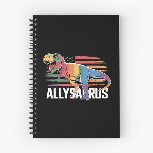 Item preview, LGBT Dinosaurs T Rex Gay Pride Flag Allysaurus Ally Men Boys  designed and sold by joyouartArt.