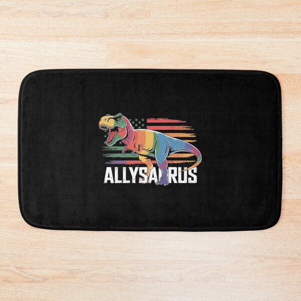 Item preview, LGBT Dinosaurs T Rex Gay Pride Flag Allysaurus Ally Men Boys  designed and sold by joyouartArt.