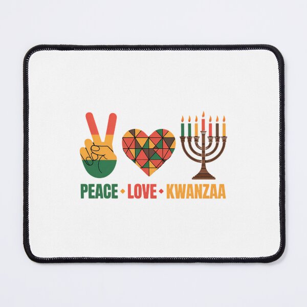 Item preview, Peace Love Kwanzaa African American Heritage Happy Kwanzaa designed and sold by IdunayaStore.