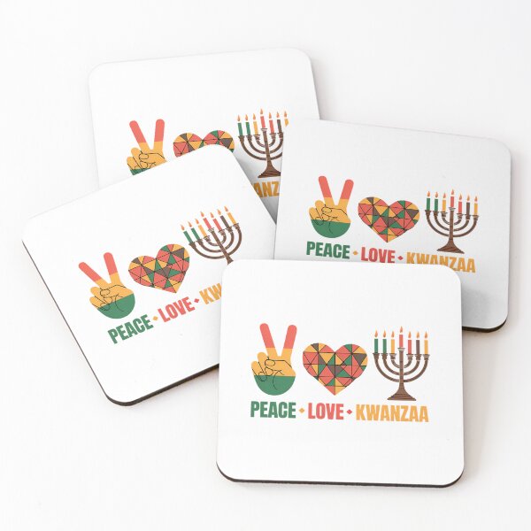 Item preview, Peace Love Kwanzaa African American Heritage Happy Kwanzaa designed and sold by IdunayaStore.