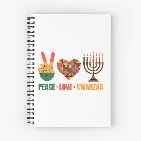 Artikelvorschau, Frieden, Liebe, Kwanzaa, Afroamerikanisches Erbe, Fröhliches Kwanzaa entworfen und verkauft von IdunayaStore.