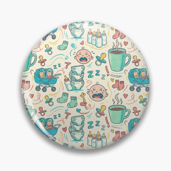 Item preview, Coordinated Chaos Club - Colorful Multiples Parenting Pattern designed and sold by Dave Dad Unit.