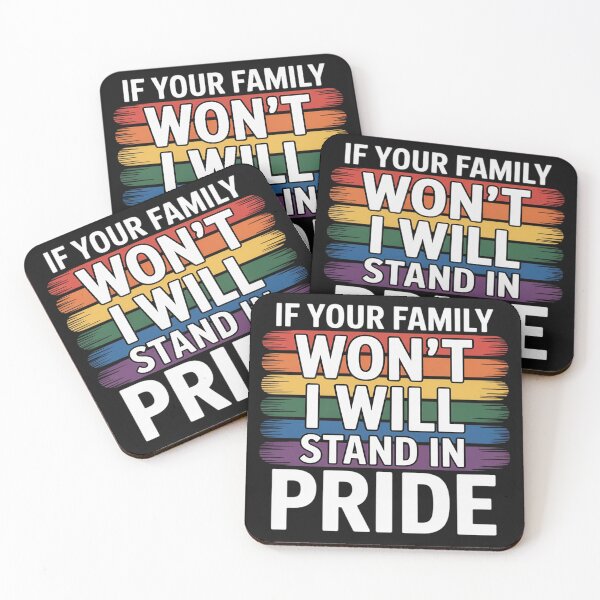 Item preview, If your family won’t,I will Stand in Pride LGBTQ Pride Month designed and sold by lamsaoniutoi.