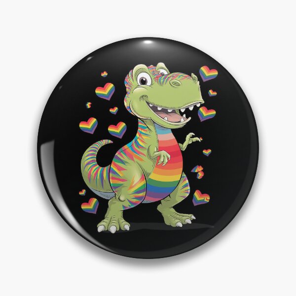 Item preview, LGBT Pride Flag Dinosaur Pride Rainbow  designed and sold by joyouartArt.