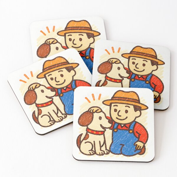 Item preview, The Farmer and His Loyal Dog – A Story of Trust and Regret (the and) designed and sold by Jokerstyle.