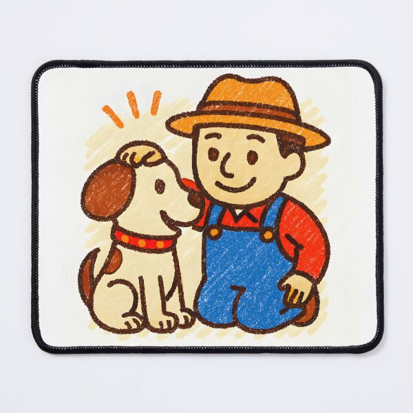 Item preview, The Farmer and His Loyal Dog – A Story of Trust and Regret (the and) designed and sold by Jokerstyle.