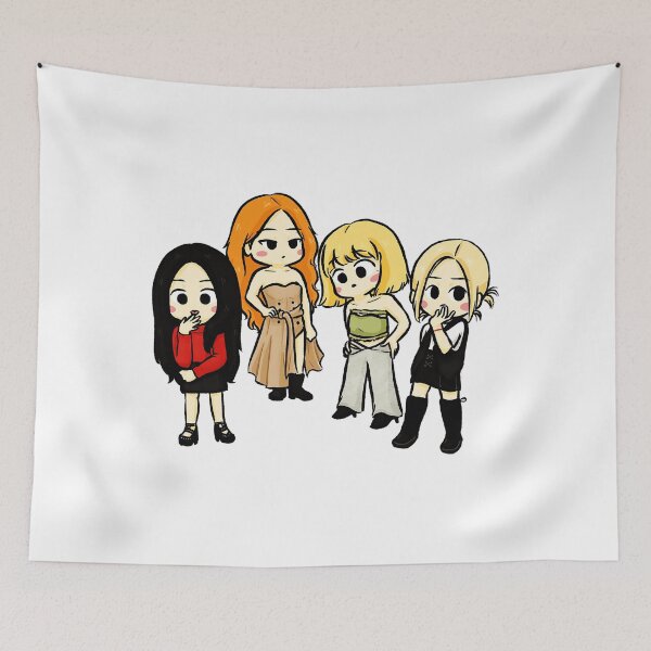 Item preview, Blackpink Cute Anime  designed and sold by Minecraft248.