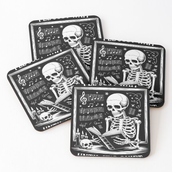 Item preview, I'll Just Wait Until It's Quiet Skeleton Halloween Teacher designed and sold by lamsaoniutoi.