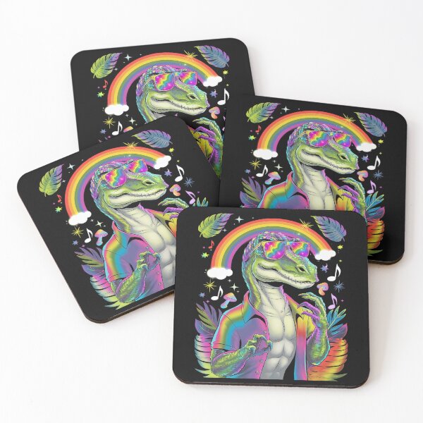 Item preview, Lesbian LGBT Gay Pride Dinosaur  designed and sold by angolinnArt.