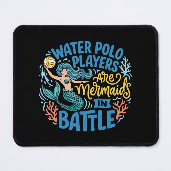 Item preview, Water Polo Mermaid Battle designed and sold by Digital Art Works Hub.
