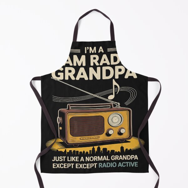 Item preview, I'm A Ham Radio Grandpa Just Like A Normal Grandpa Radio designed and sold by lamsaoniutoi.