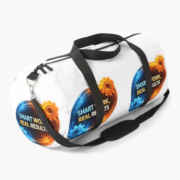 Item preview, Smart Work, Real Results Motivation Design designed and sold by DailyVibesLab.
