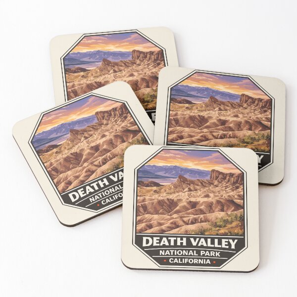 Artikelvorschau, Aufkleber für den Death-Valley-Nationalpark entworfen und verkauft von Gideon Emmerich.