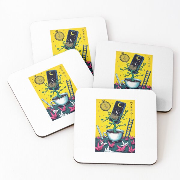 Item preview, Teacup Roots and Skyward Cranes designed and sold by PictorialWhimsy.