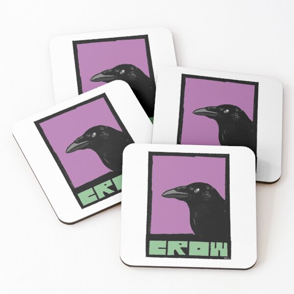 Item preview, Crow - Bird, Birds, Bird art – Pop Art - by GW-ART designed and sold by GWARTGB.