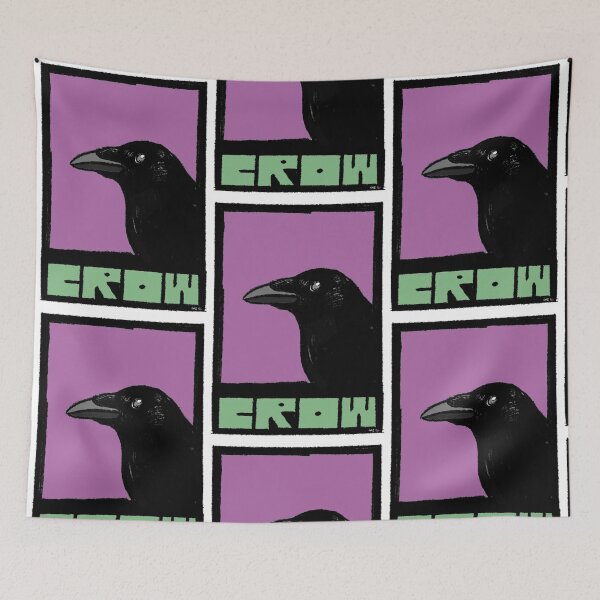 Item preview, Crow - Bird, Birds, Bird art – Pop Art - by GW-ART designed and sold by GWARTGB.