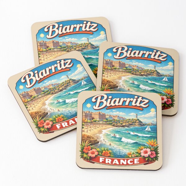 Item preview, Biarritz, France designed and sold by Myra365Art.