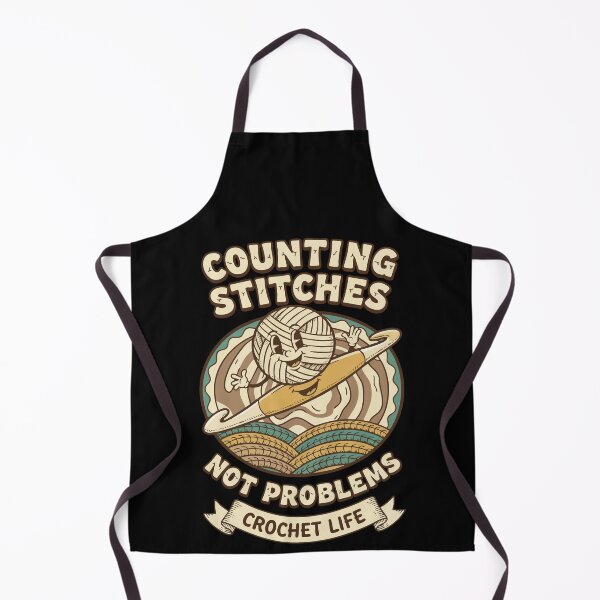 Item preview, Counting Stitches Not Problems Crochet Life Funny designed and sold by LuminOrb.