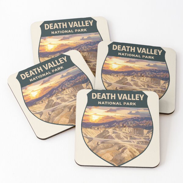 Artikelvorschau, Aufkleber für den Death-Valley-Nationalpark entworfen und verkauft von Gideon Emmerich.