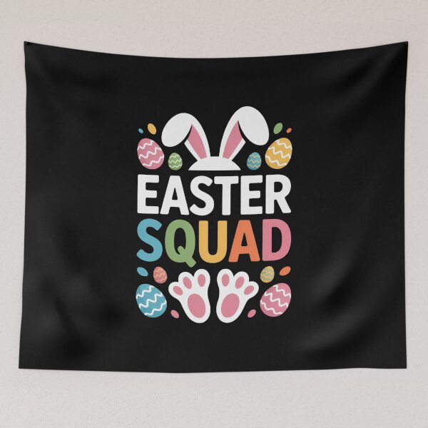 Item preview, Easter Squad Family Matching Easter Day Bunny Egg Hunt Group designed and sold by FaithAbbott.