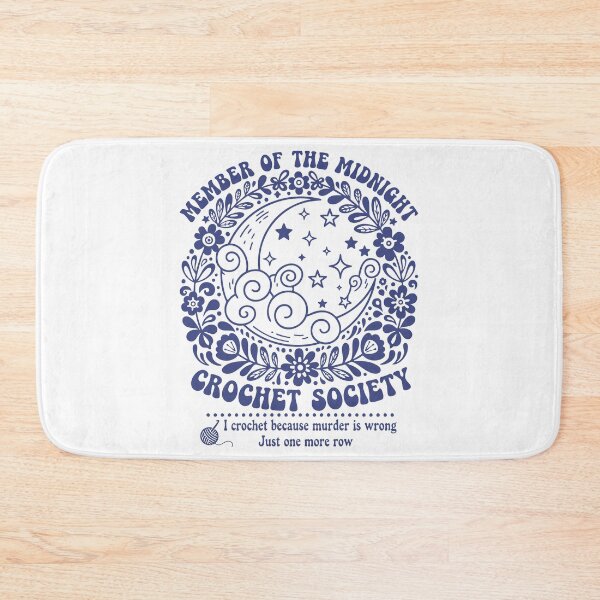 Item preview, Member Of The Midnight Crochet Society Funny designed and sold by LuminOrb.