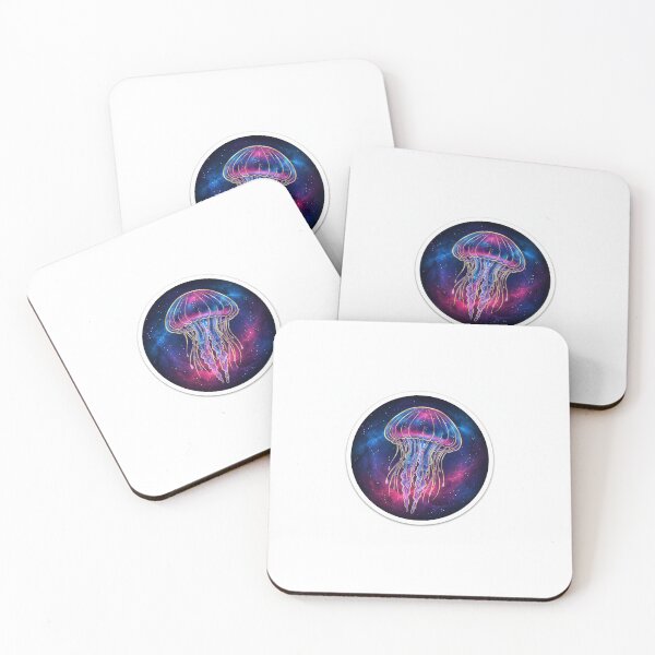Item preview, Celestial Dream Jellyfish Premium Graphic Sticker designed and sold by MyKidsLife.