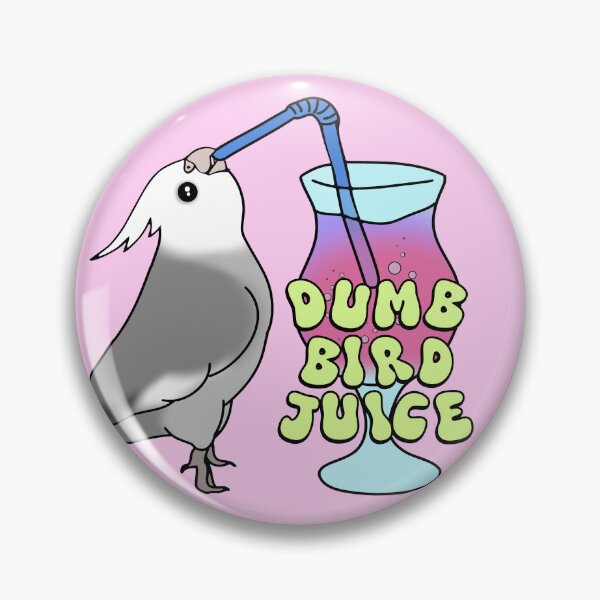 Item preview, Dumb Bird Juice Grey Cockatiel designed and sold by FandomizedRose.