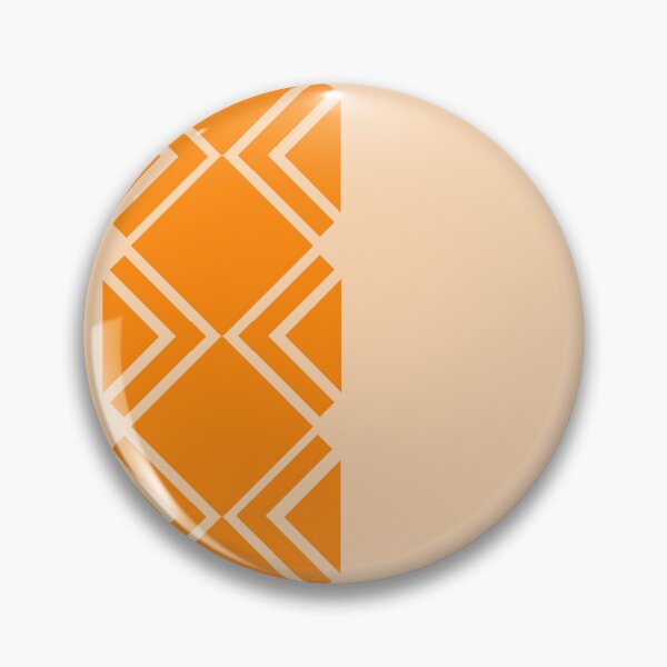 Item preview, Orange Geometric Pattern – Minimalist Warm Orange Aesthetic Design designed and sold by katerin17.