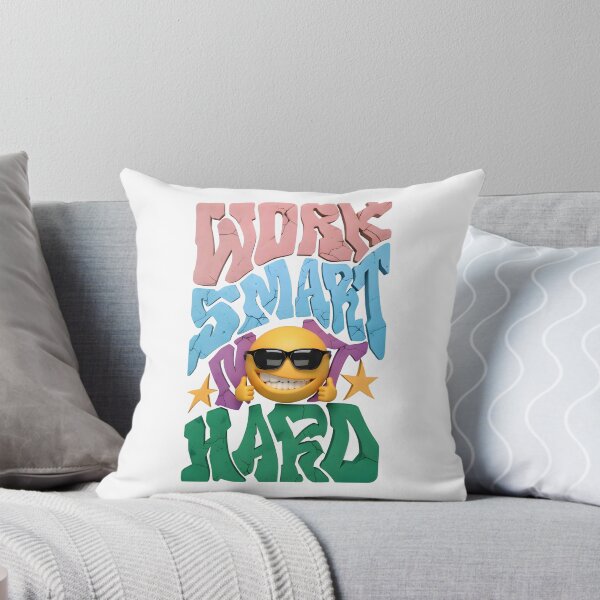 Item preview, Work Smart Not Hard – Motivational Character Design designed and sold by LoganDzign.