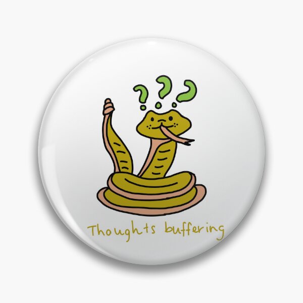 Item preview, Thoughts Buffering Funny Snake Cartoon Design designed and sold by Baby-Care.