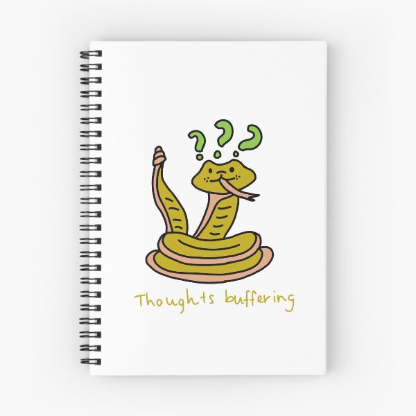 Item preview, Thoughts Buffering Funny Snake Cartoon Design designed and sold by Baby-Care.