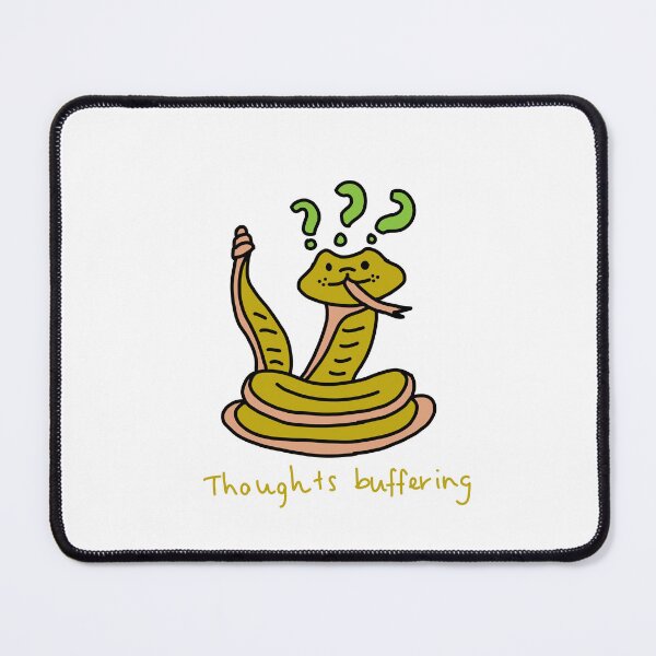 Item preview, Thoughts Buffering Funny Snake Cartoon Design designed and sold by Baby-Care.