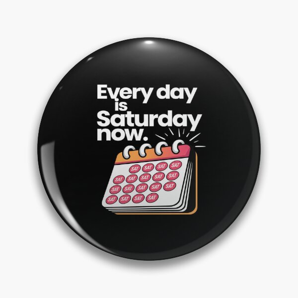 Item preview, Every Day Is Saturday Now Calendar designed and sold by countntenov.