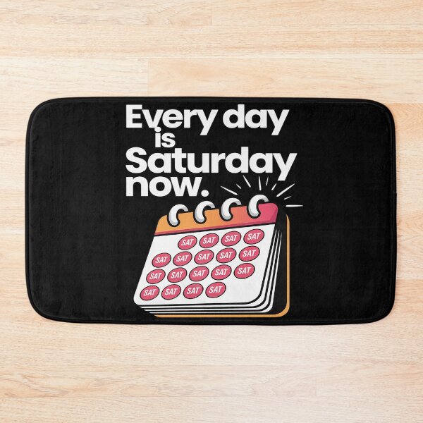 Item preview, Every Day Is Saturday Now Calendar designed and sold by countntenov.