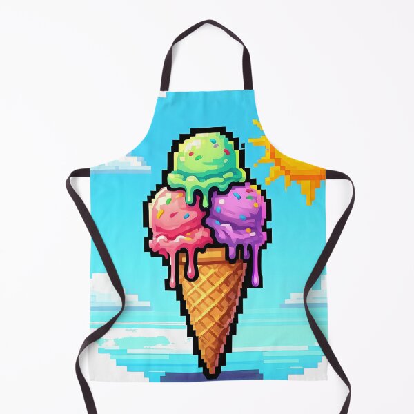 Item preview, Ice cream cone with three scoops designed and sold by Uglyandcute.