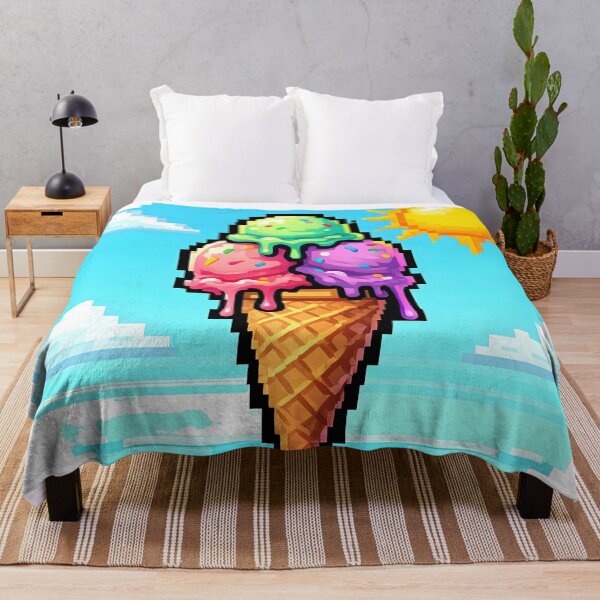 Item preview, Ice cream cone with three scoops designed and sold by Uglyandcute.