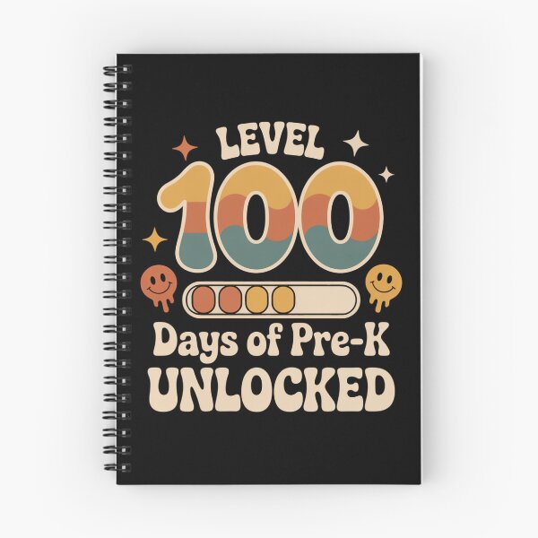 Item preview, Level 100 Days of Pre-K Unlocked - 100th Day Teacher designed and sold by ViralVector.