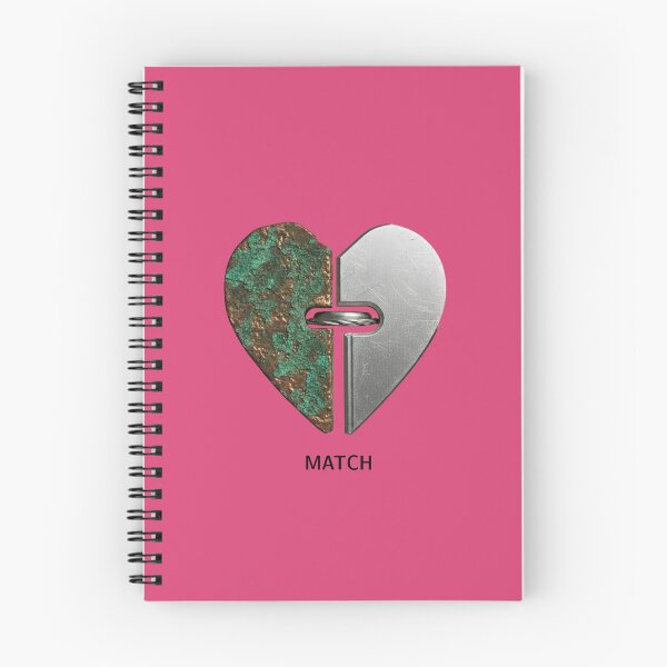 Item preview, MATCH - Steel and Rust Heart (White Background) designed and sold by MaxNitrofoska.