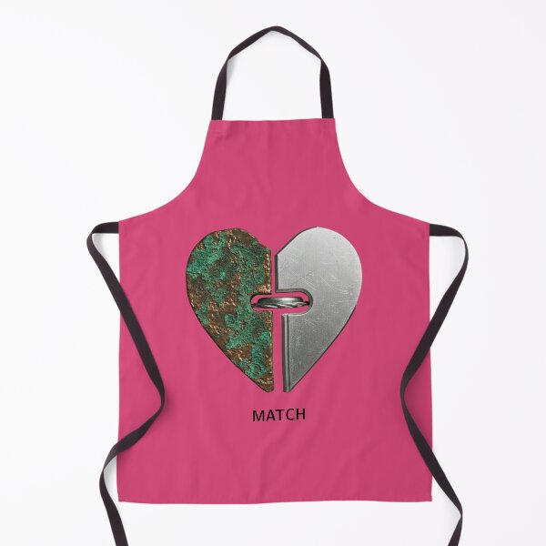 Item preview, MATCH - Steel and Rust Heart (White Background) designed and sold by MaxNitrofoska.