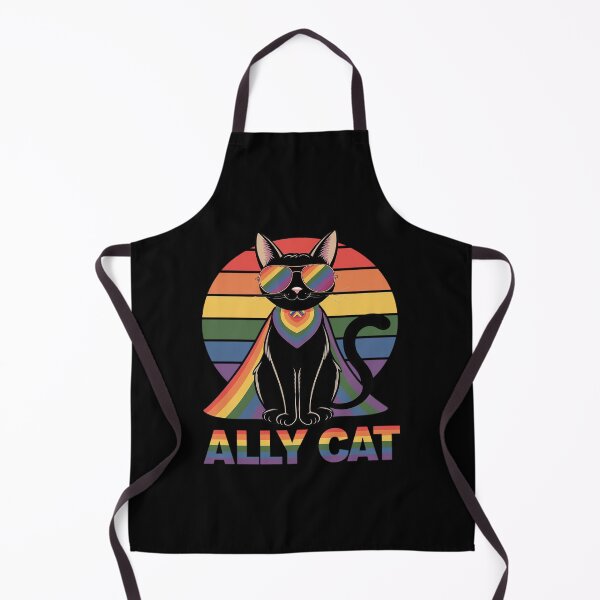 Item preview, LGBT Ally Cat Be Kind Gay Rainbow LGBTQ Flag Gay Pride  designed and sold by angolinnArt.
