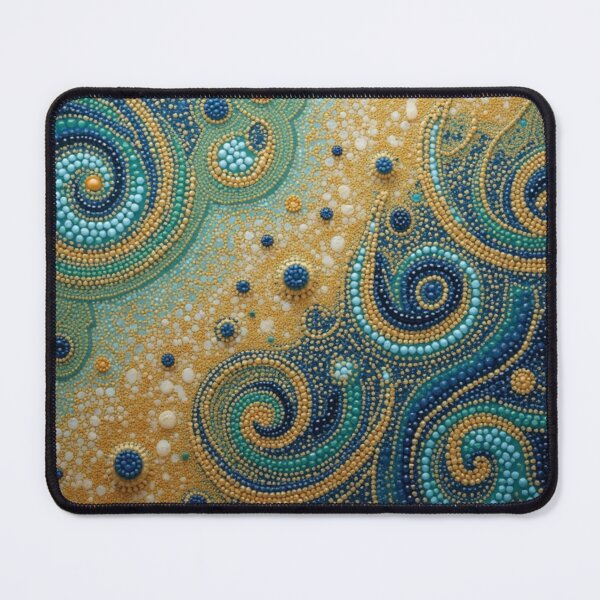 Item preview, Aboriginal Inspired Dot Art - With The Waves and Sand designed and sold by GrinGalore.