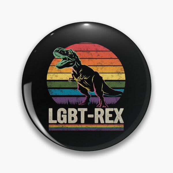 Item preview, LGBT-Rex Gay Pride Dinosaur Sunset  designed and sold by joyouartArt.