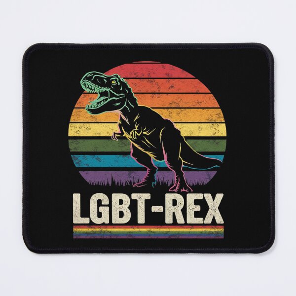 Item preview, LGBT-Rex Gay Pride Dinosaur Sunset  designed and sold by joyouartArt.
