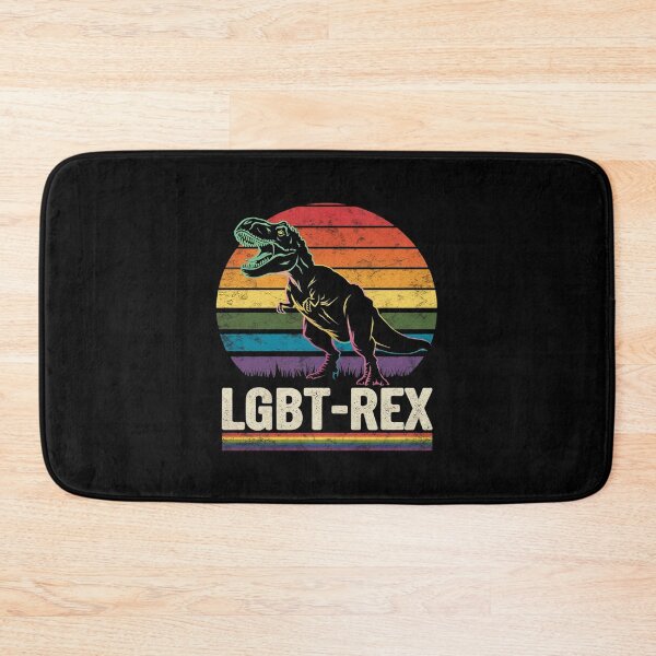 Item preview, LGBT-Rex Gay Pride Dinosaur Sunset  designed and sold by joyouartArt.