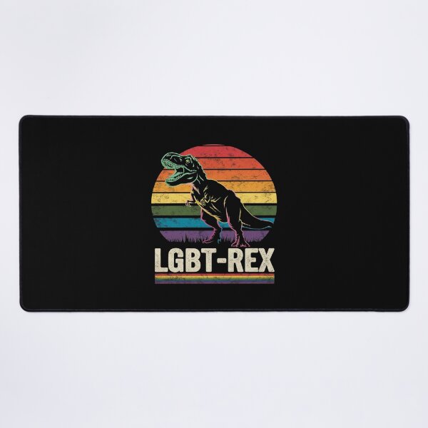 Item preview, LGBT-Rex Gay Pride Dinosaur Sunset  designed and sold by joyouartArt.