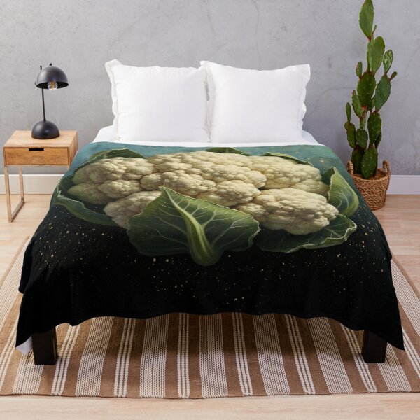 Item preview, Cauliflower Cabbage- Vintage Botanical Art designed and sold by AlruniaAhnArt meets BrainChaosPrints.