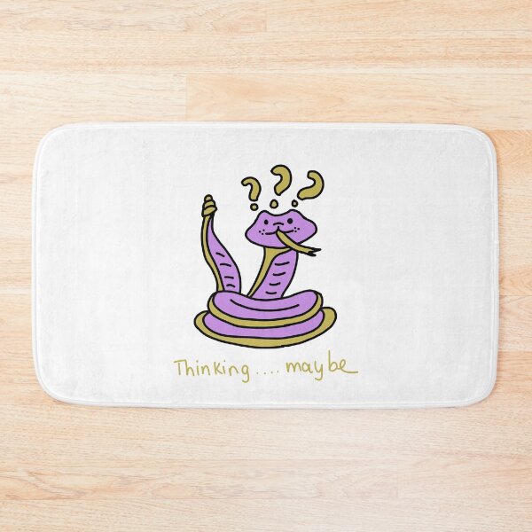 Item preview, Thinking… Maybe Funny Snake Cartoon Design designed and sold by Baby-Care.