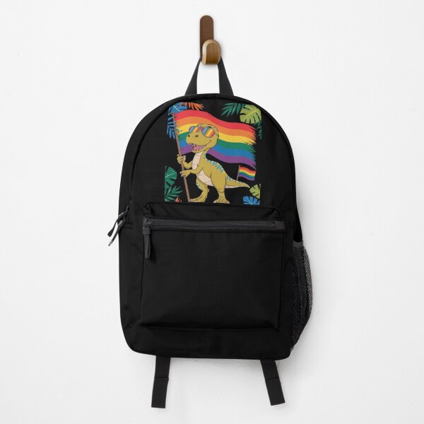 Item preview, LGBT Dinosaur LGBT Pride Month Lesbian Pride Rainbow Flag designed and sold by angolinnArt.