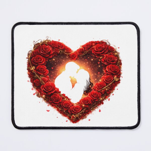 Item preview, Modern Romantic Couple Shape – Valentine Love Aesthetic Art designed and sold by Combat Skies.